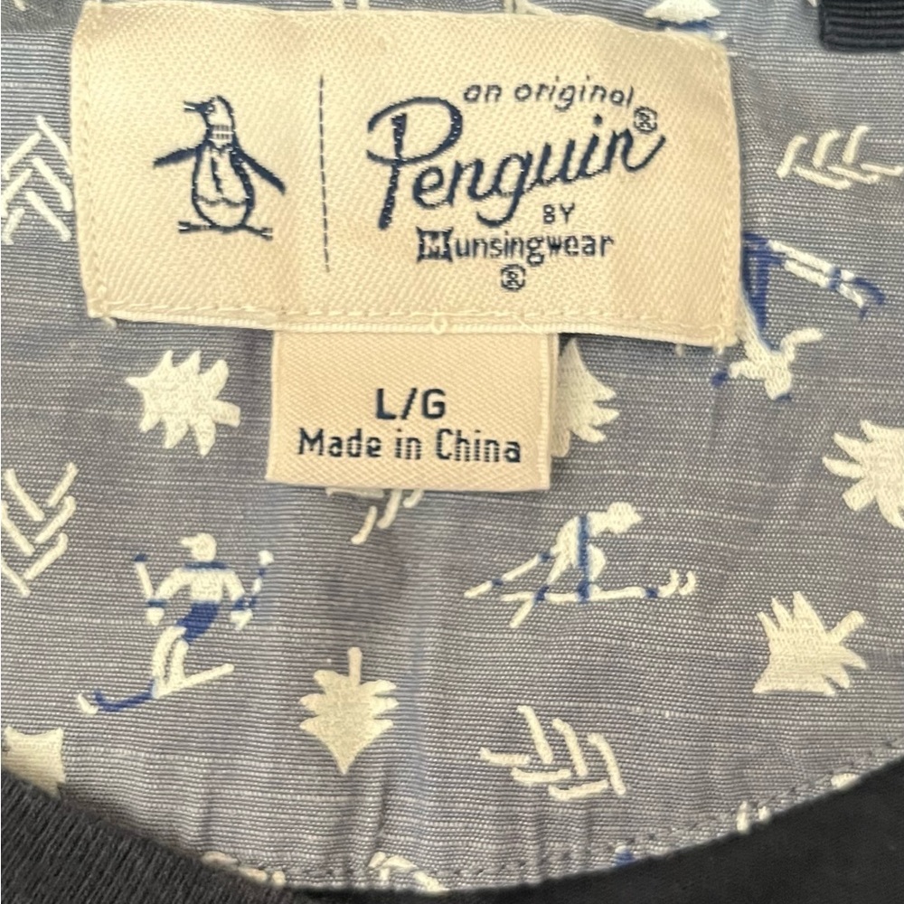 Original Penguin DARK SAPHIRE Men's Pocket Tee Size Large - Picture 6 of 6